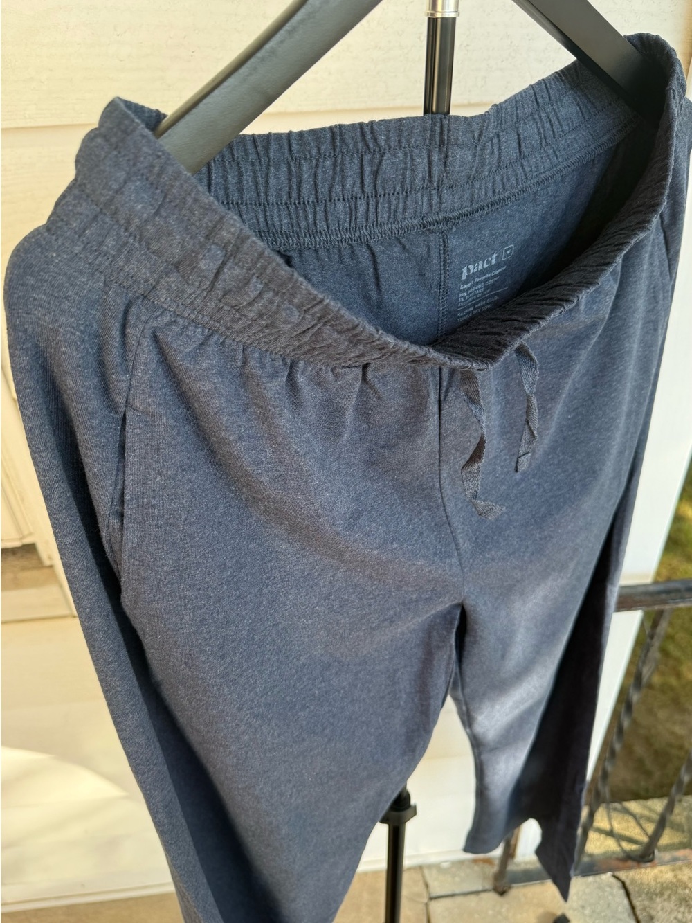 NWOT-PACT ORGANIC LOUNGE WOMEN’S LUXE WIDE LEG PANTS- MEDIUM - Picture 4 of 13